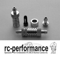 Benzinfilter f&uuml;r Gro&szlig;modelle Hurrax HPI FG CF Reely