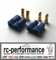 EC3 Stecker + Buchse 3,5 mm Goldkontakt Parkzone Horizon...