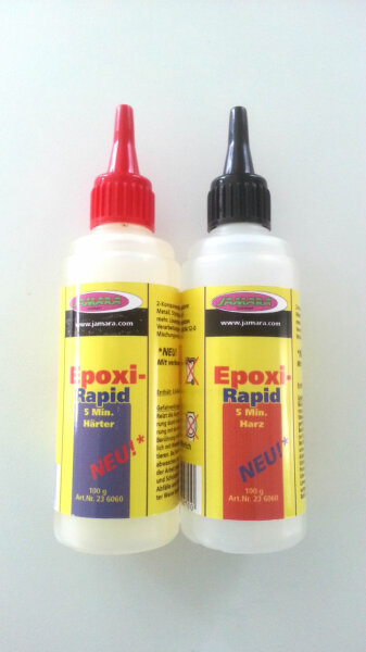Epoxi Harz + Härter 200mg 5min Jamara  236060 Kleber GFK CFK Epoxy