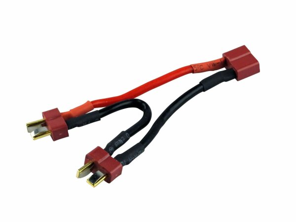 Serielles Kabel T-Plug Anschluss f&uuml;r 2 Akkus Amass Yuki 600135