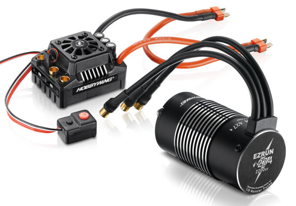 EZRUN MAX8 COMBO SL-4247-2200kv Sensorless T-plug Hobbywing HW38010400 wasserdicht