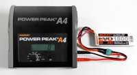 Multiplex POWER PEAK A4 Version 2018 1-00537 Ladeger&auml;t12 V und 230V 4 A Lader Lipo