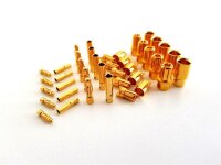 Goldkontakt Stecker 2-8mm Stecker &amp; Buchse AMASS YUKI Gold