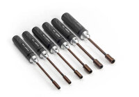 Hudy Steckschlüssel Set metrisch Nut Drivers 6...