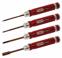 Mini Tool Set Innensechskant 1.5 / Kreuz 2.0 & 3.5 /...