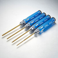 TFL Innensechskantschl&uuml;ssel Set 1,5/2,0/2,5/3,0mm Blau TT1604-01B Hudy Arrowmax