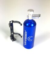 Lachgas Flasche NOS blau Aluminium Deko Crawler Absima 2320076 1:10 1:8 Realistische Dekoration