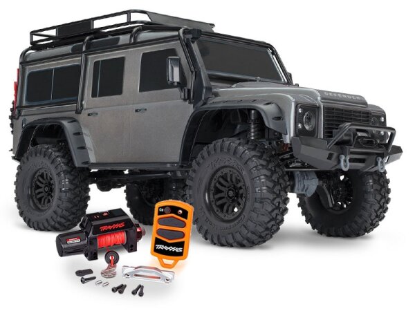 Traxxas Defender Grau 4x4 RTR Crawler TQI 2.4GHZ TRX82056-4S