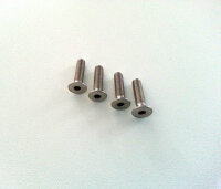 Edelstahlschrauben M4 x16 mm V2A Innensechskant Senkkopf...