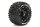 LOUISE MFT MT-PIONEER Bead-Lock-Felge schwarz 1/2 Offset / LOUT3308SBH