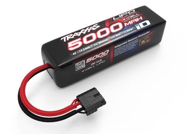 Lipo Akku 5000mAh 4S 14,8 Volt mit ID Stecker Traxxas 25C TRX2889X