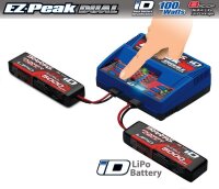 Traxxas DUAL EZ-Peak Plus Ladeger&auml;t+ 2x 3S Lipo 5000mAh 2872X E-Revo X-Maxx