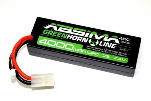 Absima LiPo Stick Pack 7.4V-45C 4000 Hardcase Tamiya...