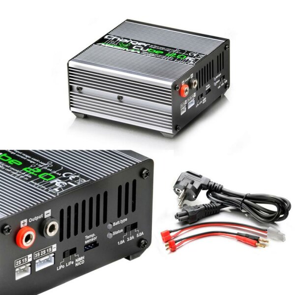 Absima Ladegerät Easy Cube 2.0 Lader Lipo NimH 5 A 230 v...