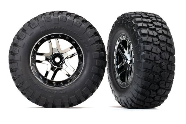 TRAXXAS Kompletträder SCT Split Felge Slash Felge Reifen TRX6873T