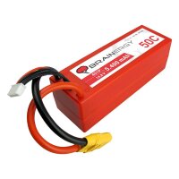 YUKI Brainergy LIPO 4S 14,8V 5400mAh 50 C XT90 801008...
