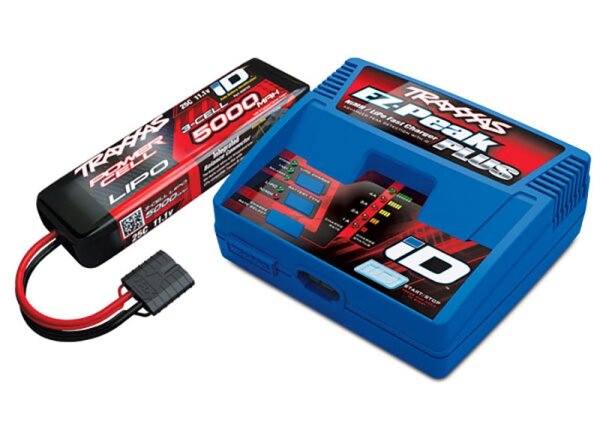 Traxxas Lipo + Ladeger&auml;t Combo 2970GX ID 2849X 5000 mAh 3 S 11,1VTRX2994gx