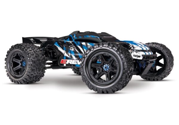 Traxxas E-Revo 6S Brushless 2.0 TSM 1/8 Truggy TRX86086-4 Alle Farben Blue / Blau