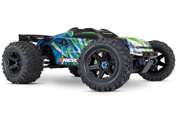 Traxxas E-Revo 6S Brushless 2.0 TSM 1/8 Truggy TRX86086-4 Alle Farben Green/ Gr&uuml;n