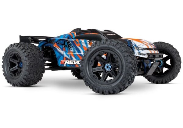 Traxxas E-Revo 6S Brushless 2.0 TSM 1/8 Truggy TRX86086-4 Alle Farben Orange