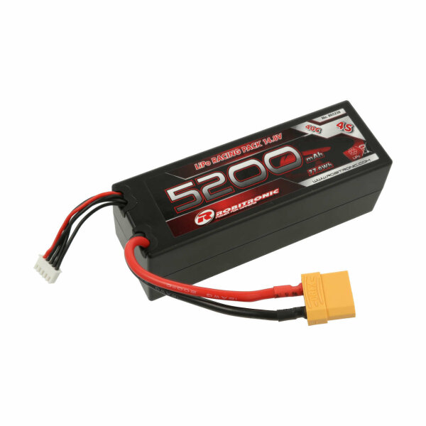 LIPO Akku 5200mAh 4S 14,8V 40C XT90 Stecker Traxxas X-Maxx Maxx