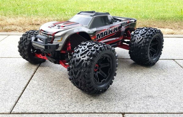 TRAXXAS MAXX R&auml;der 17mm Talon 3.8&quot; verklebt TRX8672