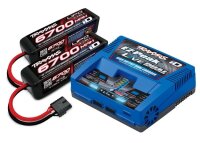 Traxxas EZ Peak Live Dual Lader incl. 2x 6700mah 4S 14,8V...