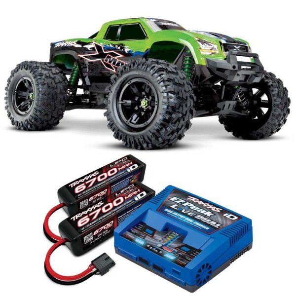 Traxxas X-Maxx 8S COMBO incl. Ladegerät & 2x Lipo Akku 6700 mah TRX77086GNRX