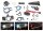 Traxxas TRX 8090 Licht Set komplett + Power Supply für 9111 + 9112 Karo Blazer