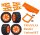 Traxxas Rustler 4x4 UmbauSET Upgrade Orange VXL TRX67-UPG-SET-O