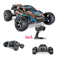 Traxxas Rustler VXL Brushless 2 WD TRX37076-4-ORNGX 2,4 GHZ