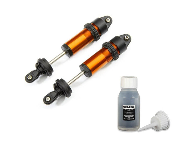 Traxxas Stoßdämpfer incl. ÖL 30wt Orange MAXX GT-Maxx Dämpfer TRX8961T