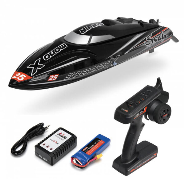 Super Mono X V2 Brushless Rennboot Joysway Mono-Rumpf Speedboot  RTR JW8209