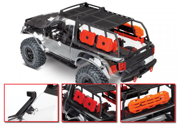 Traxxas TRX-4 Sport Bausatz Pickup Scale Crawler Kit 82010-1 incl. Anbauteile