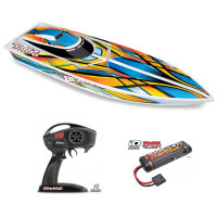 TRAXXAS BLAST RennBoot RTR weiß/orange...