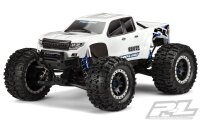 Pro-Line Brute Bash Armor Karo (wei&szlig;) Pre-Cut...