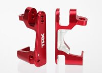 Traxxas C Hubs vorne links &amp; rechts Alu Rot TRX6832R...