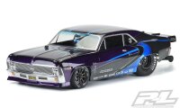 Pro-Line 1969 Chevrolet Nova Karo Klar Chevy f&uuml;r 2WD Slash PRO3531-00 Drag Car