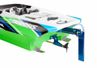 Traxxas M41 DCB Rennboot Widebody 6S TSM RTR Catamaran TRX57046-4GRNX Grün