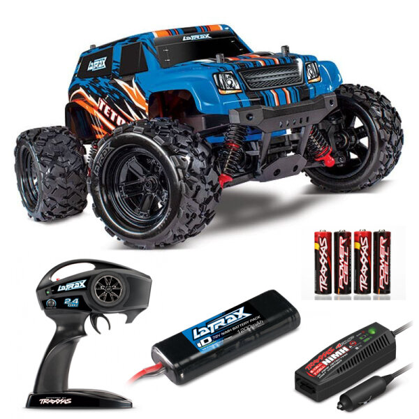 Traxxas LaTrax TETON blauX RTR incl. Akku + Ladegerät 2,4GHz TRX76054-1BLUEX