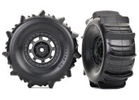 Traxxas Paddle Reifen auf Felge Räder BFBoodrich...