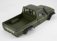 Killerbody Toyota Land Cruiser 70 Kunststoff Bausatz GR&Uuml;N lackiertTRX-4 KB48733