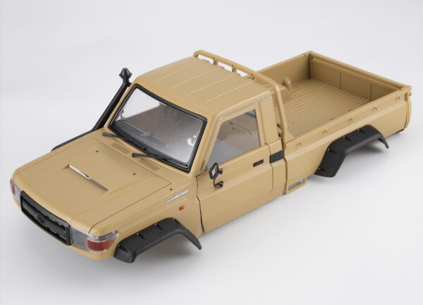 Killerbody Toyota Land Cruiser 70 Kunststoff Bausatz Sand lackiertTRX-4 KB48734