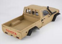 Killerbody Toyota Land Cruiser 70 Kunststoff Bausatz Sand lackiertTRX-4 KB48734