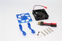 GPM TRAXXAS X-MAXX Lüfter Aluminium Kühler blau...