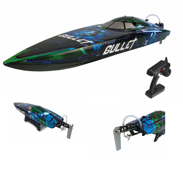 AMEWI RC Powerboot Bullet V4 4S Rennboot Brushless ARTR 26097