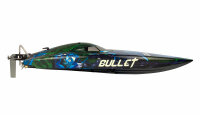 AMEWI RC Powerboot Bullet V4 4S Rennboot Brushless ARTR 26097