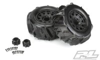 Pro-Line Dumont Paddle Reifen Sand/Schnee 3.9 v/h Raid Black 8x32 17mm PRO10192-10