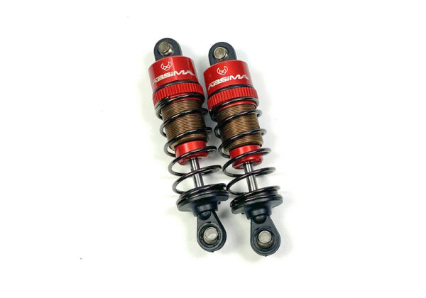 Aluminium Stoßdämpfer einstellbar Gewinde 55 -120mm Absima 1:10 Dämpfer 62mm
