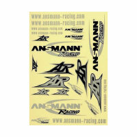 Aufkleber Dekorbogen Ansmann Racing Sticker FG Virus